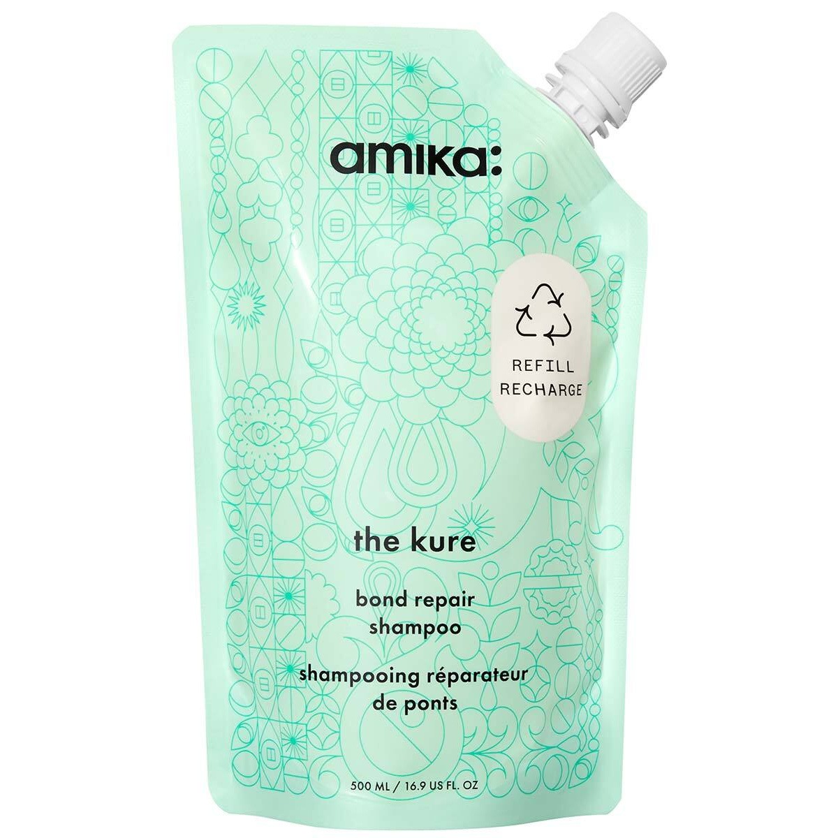 Шампунь the kure bond repair shampoo Amika, объем 500 мл
Шампунь the kure bond repair shampoo Amika, объем 500 мл