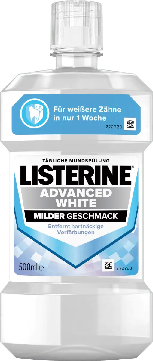 Ополаскиватель для рта Advanced White 500мл Listerine
Ополаскиватель для рта Advanced White 500мл Listerine