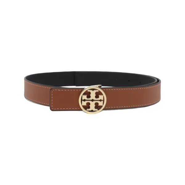 Двусторонний кожаный ремень Tory Burch, коричневый
Двусторонний кожаный ремень Tory Burch, коричневый