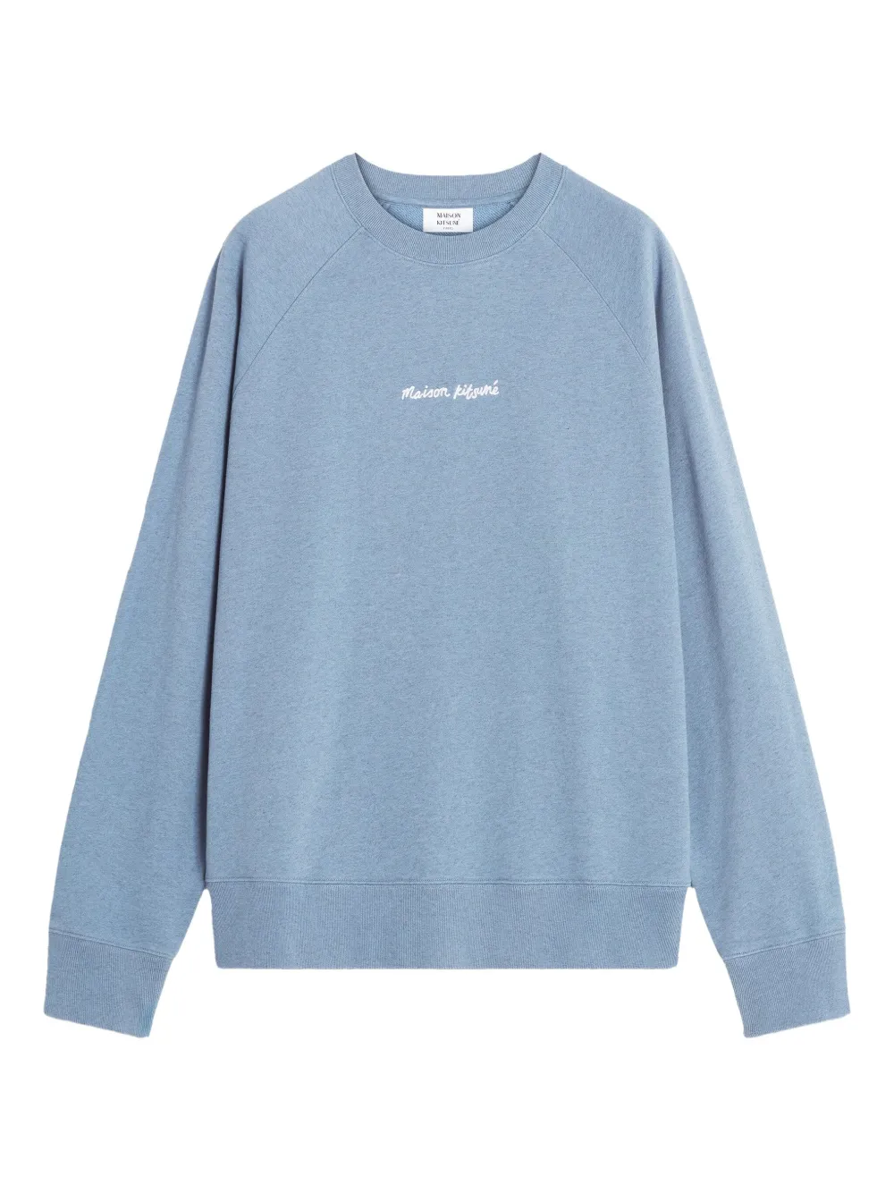 Толстовка с круглым вырезом и рукавами реглан Maison Kitsuné, синий
Толстовка с круглым вырезом и рукавами реглан Maison Kitsuné, синий