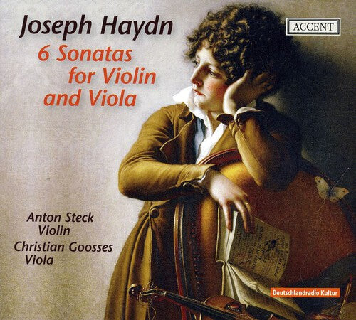 CD диск Haydn / Steck / Goosses: 6 Sonatas for Violin & Viola
CD диск Haydn / Steck / Goosses: 6 Sonatas for Violin & Viola