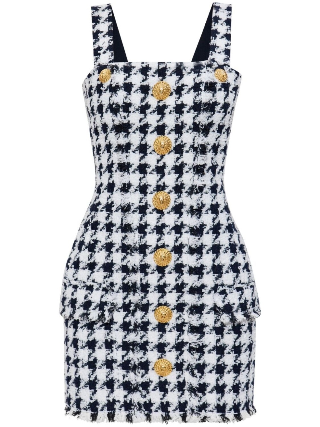 Твидовое мини-платье Balmain, белый
Твидовое мини-платье Balmain, белый