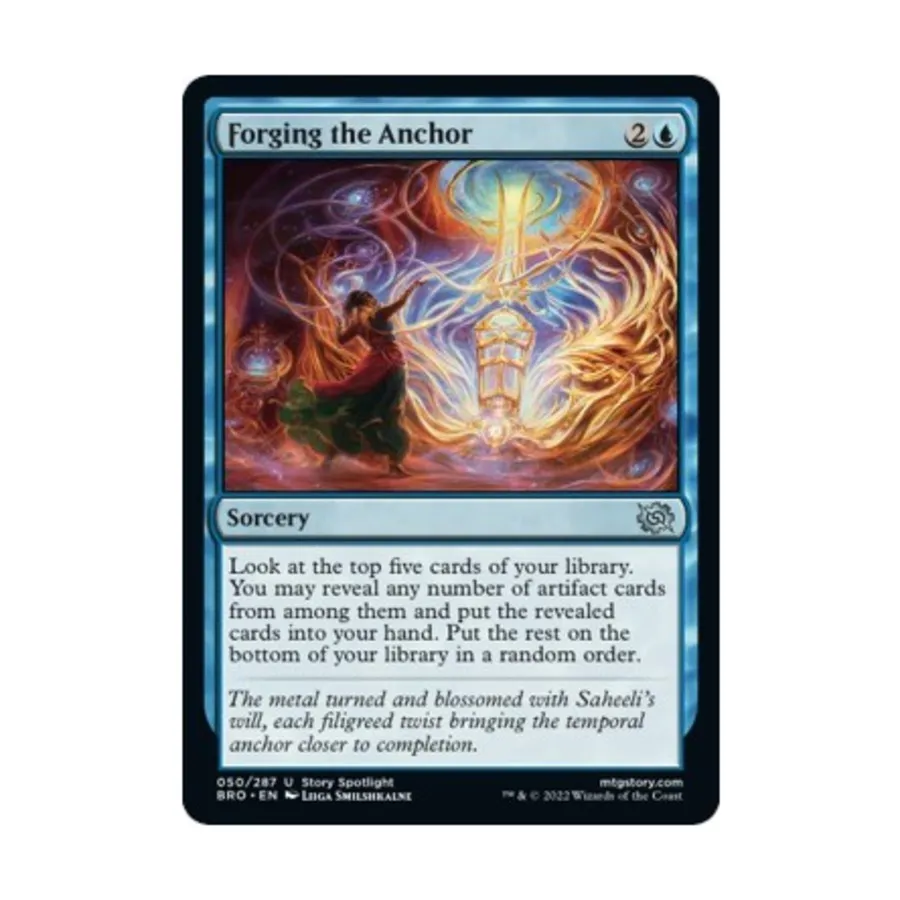 CCG Ковка якоря (U), MTG - The Brothers War
CCG Ковка якоря (U), MTG - The Brothers War