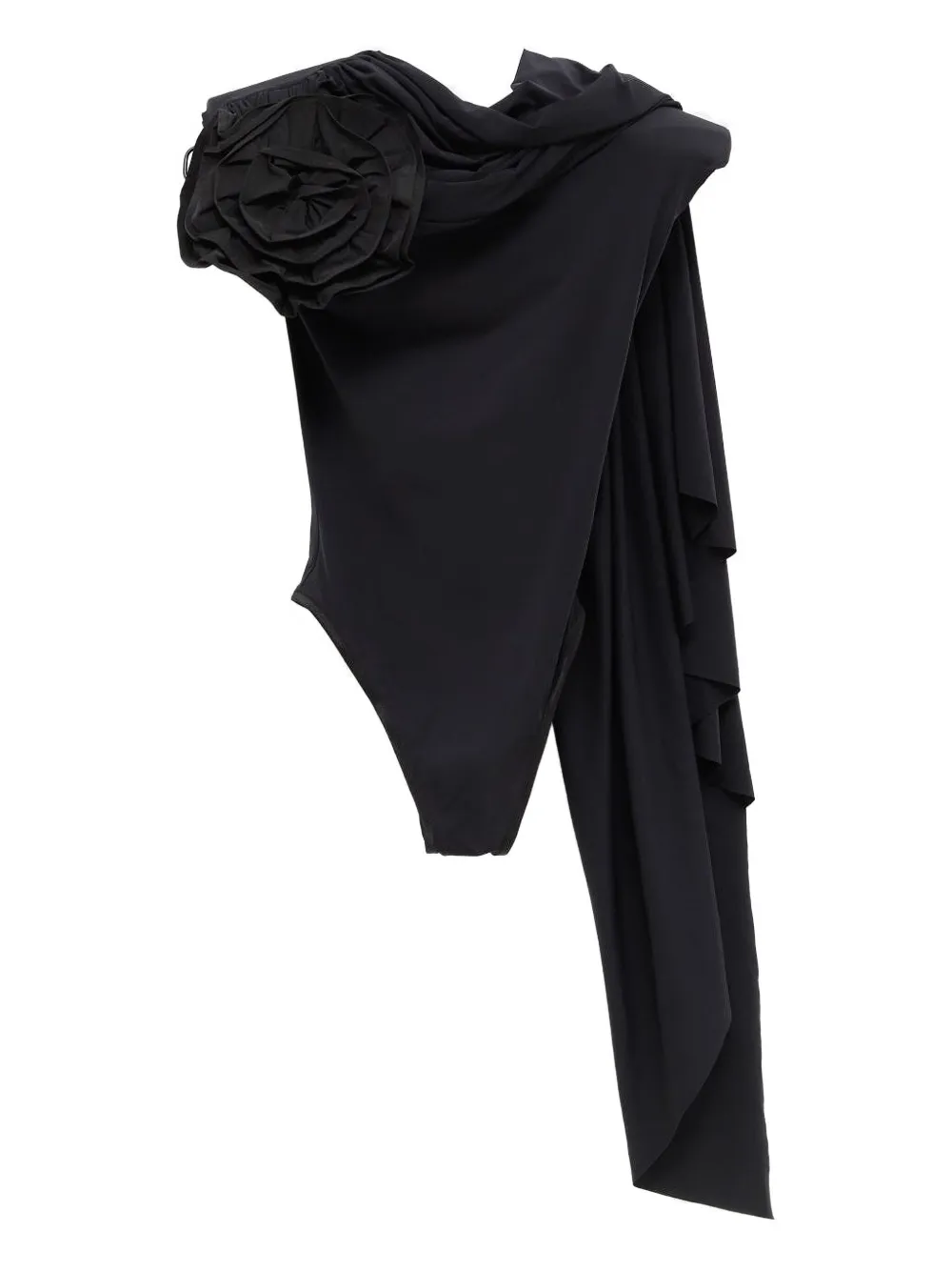 Боди с розовым декором Vaquera, черный
Боди с розовым декором Vaquera, черный