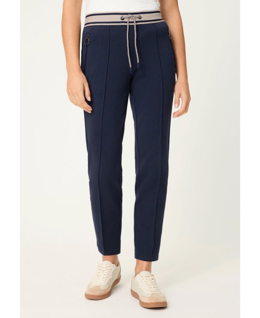 Женские трикотажные брюки без шнурков Olsen, Ink blue
Женские трикотажные брюки без шнурков Olsen, Ink blue