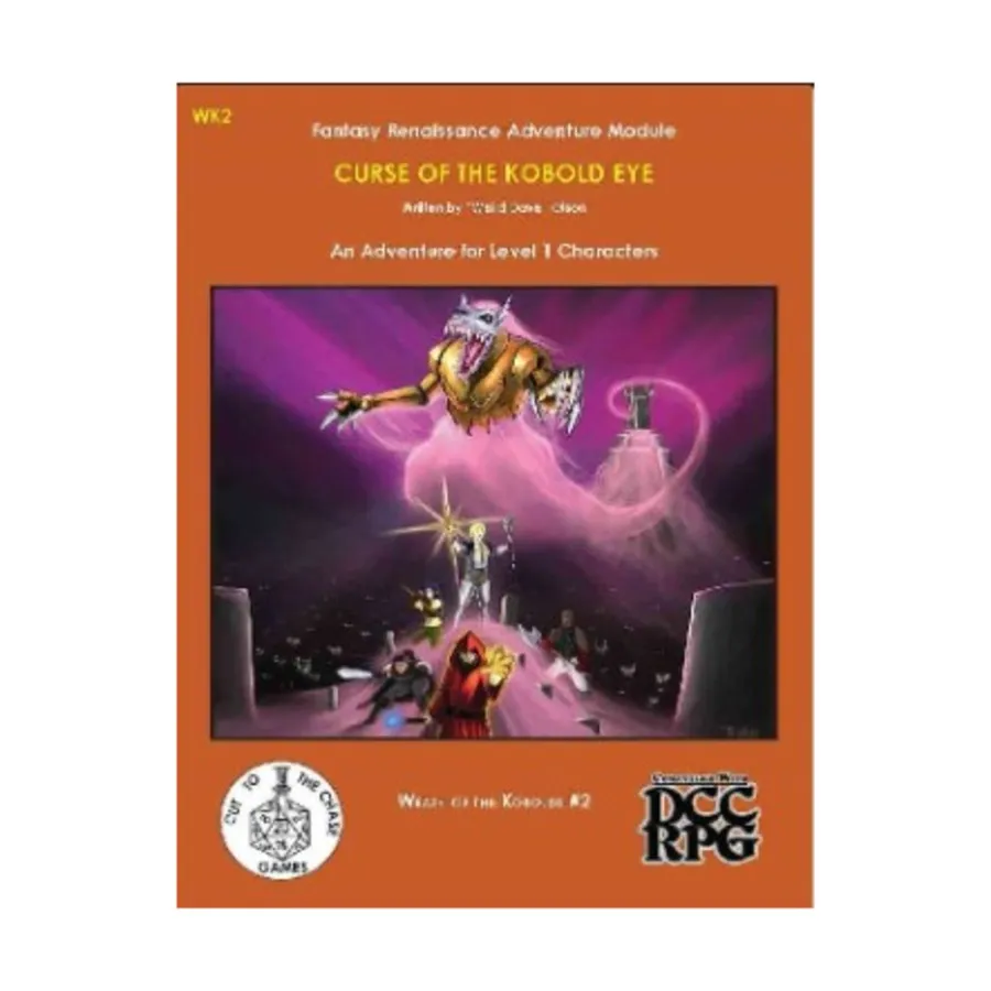 Модуль Wrath of the Kobolds #2 - Curse of the Kobold Eye, Role Playing Games (Cut to the Chase Games)
Модуль Wrath of the Kobolds #2 - Curse of the Kobold Eye, Role Playing Games (Cut to the Chase Games)