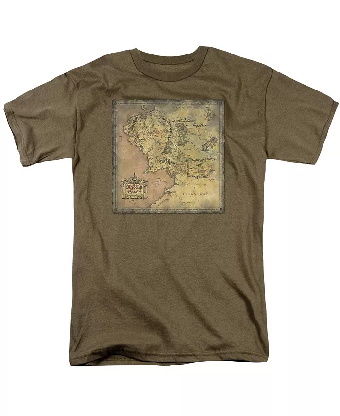 Мужская футболка The Middle Earth Map Lord Of The Rings, зеленый
Мужская футболка The Middle Earth Map Lord Of The Rings, зеленый