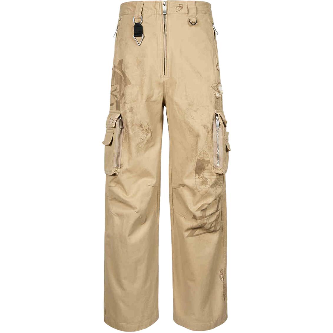 Брюки с принтом логотипа Mastermind Japan C2H4, хаки
Брюки с принтом логотипа Mastermind Japan C2H4, хаки