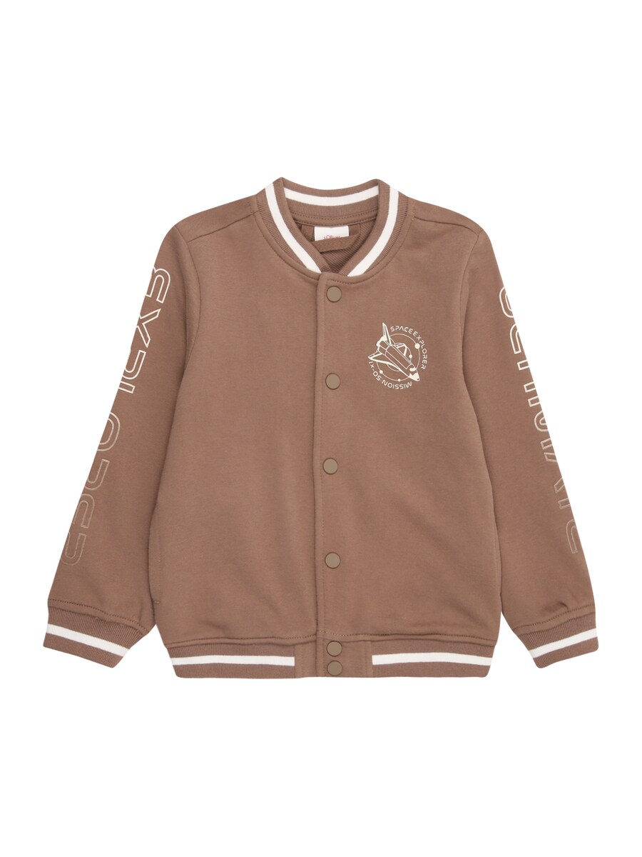 Толстовка с капюшоном на молнии s.Oliver, коричневый
Толстовка с капюшоном на молнии s.Oliver, коричневый