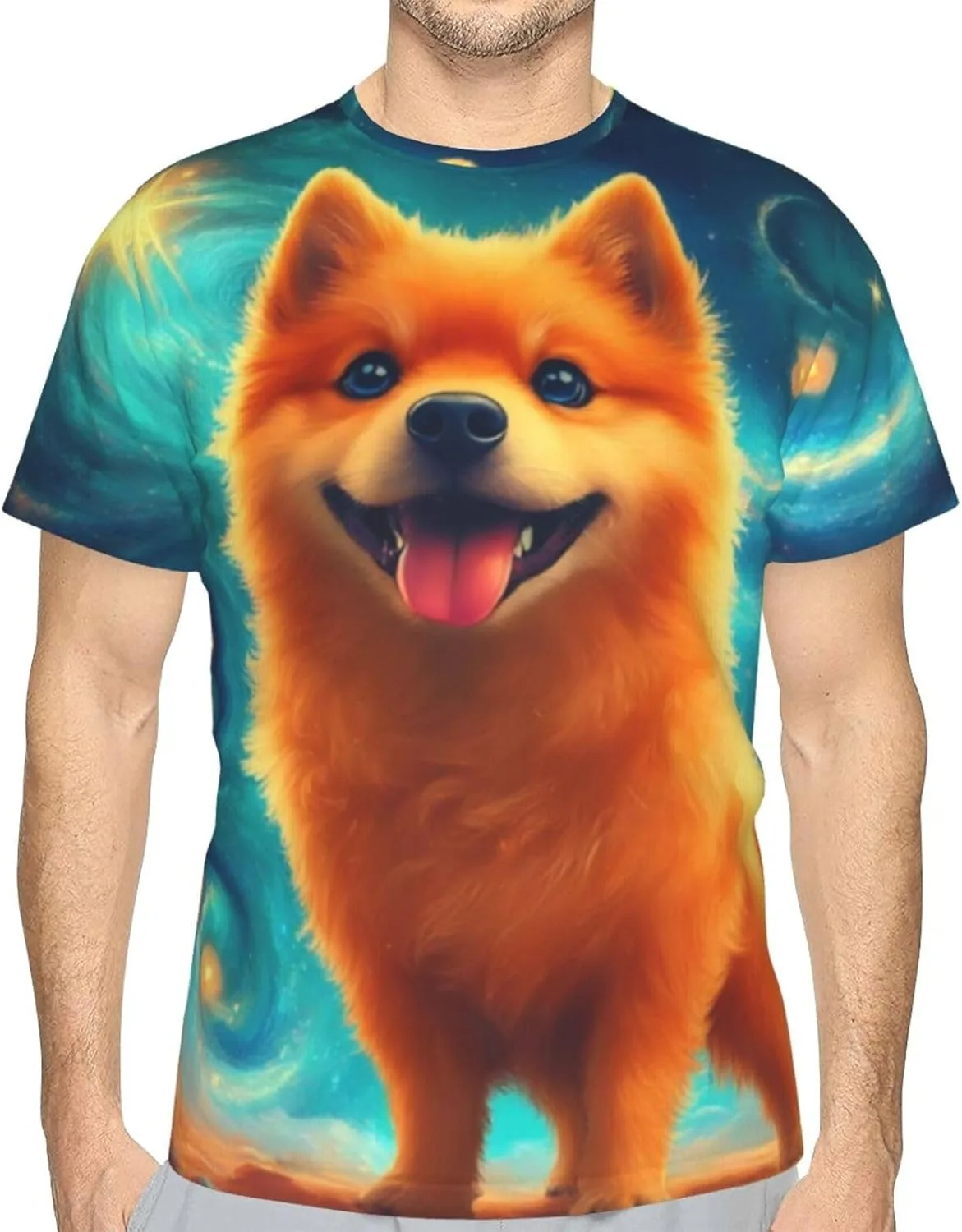 Футболка мужская Supdreamc, легкая с коротким рукавом и круглым вырезом
Футболка мужская Supdreamc, легкая с коротким рукавом и круглым вырезом