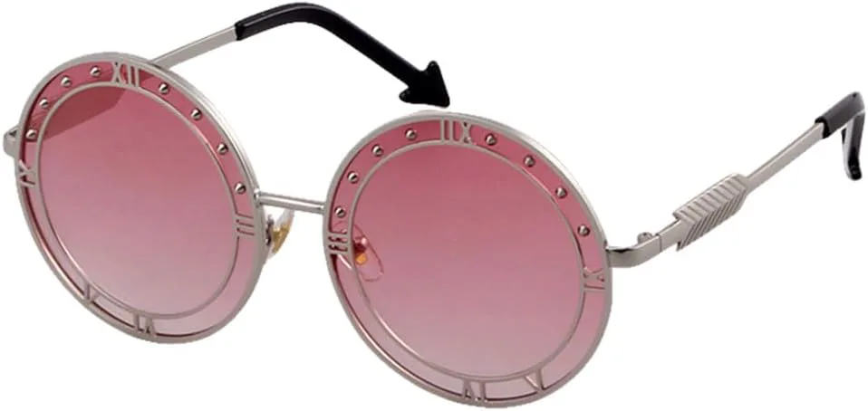 MUTYNE Модные круглые солнцезащитные очки для женщин, уникальная оправа UV400 с металлическим стреловидным оправой и буквами. Солнцезащитные очки-очки, C2
MUTYNE Модные круглые солнцезащитные очки для женщин, уникальная оправа UV400 с металлическим стреловидным оправой и буквами. Солнцезащитные очки-очки, C2