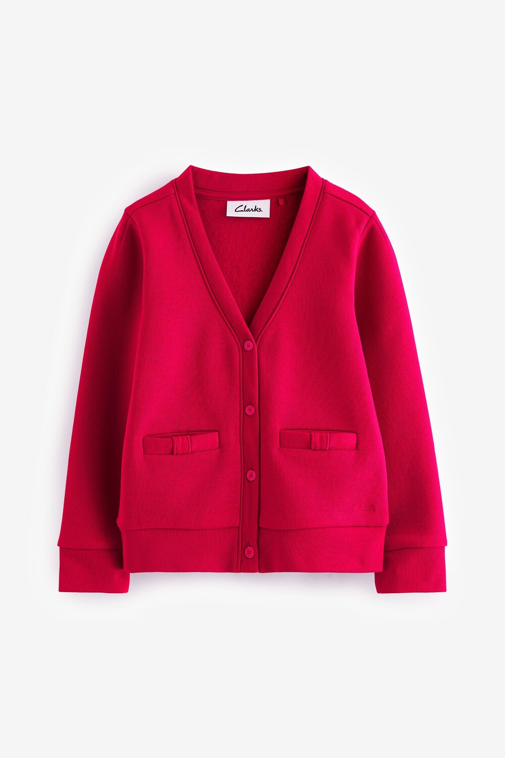 Школьный спортивный кардиган Clarks, красный
Школьный спортивный кардиган Clarks, красный