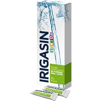 Дополнительный набор Irigasin Junior для ирригации носа и пазух, 30 пакетиков Aflofarm
Дополнительный набор Irigasin Junior для ирригации носа и пазух, 30 пакетиков Aflofarm