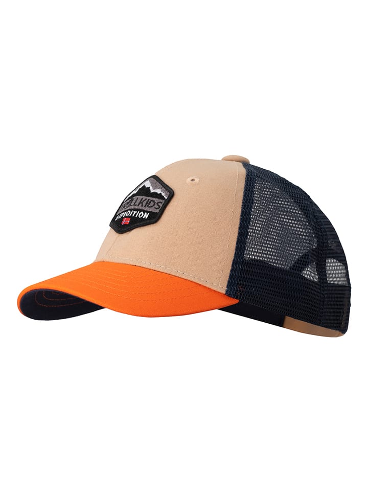 Trollkids Кепка "Фемунд" бежево-оранжево-темно-синего цвета
Trollkids Кепка "Фемунд" бежево-оранжево-темно-синего цвета