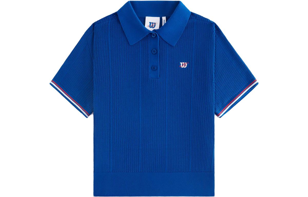 Футболка поло Wilson Co брендированная серия Женская Синяя KITH
Футболка поло Wilson Co брендированная серия Женская Синяя KITH