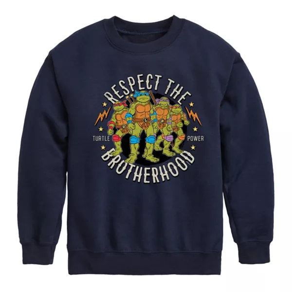 Флисовая толстовка для мальчиков 8-20 лет с изображением черепашек-ниндзя и респектом братству Nickelodeon, синий
Флисовая толстовка для мальчиков 8-20 лет с изображением черепашек-ниндзя и респектом братству Nickelodeon, синий