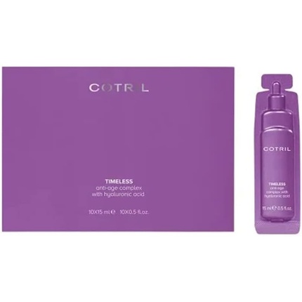 Timeless Complex Интенсивный антивозрастной уход 10x15 мл Cotril
Timeless Complex Интенсивный антивозрастной уход 10x15 мл Cotril