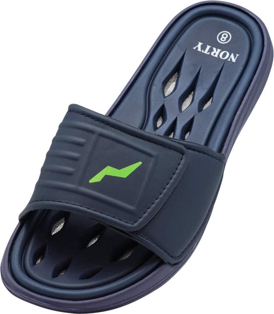 Мужские сланцы NORTY - Быстро сохнущие пляжные и бассейные сандалии для мужчин - Повседневные душевые тапочки для мужчин, темно-синий
Мужские сланцы NORTY - Быстро сохнущие пляжные и бассейные сандалии для мужчин - Повседневные душевые тапочки для мужчин, темно-синий
