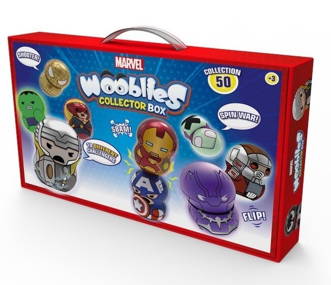 Tm Toys, Коллекционная коробка WOOBLIES MARVEL
Tm Toys, Коллекционная коробка WOOBLIES MARVEL