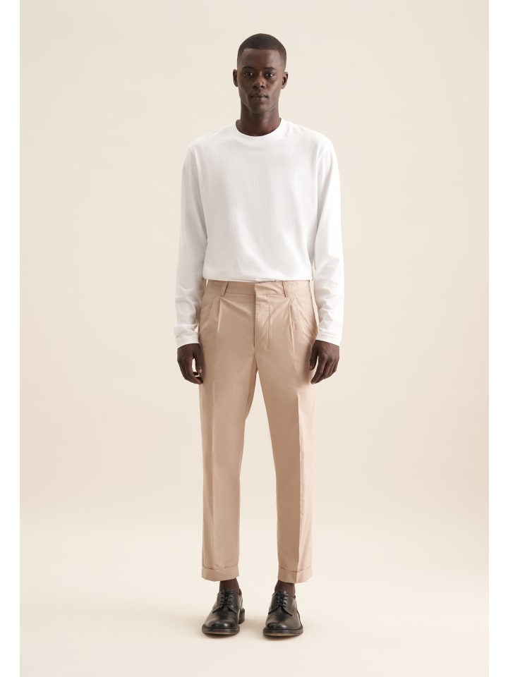 Тканевые брюки Seidensticker, коричневый
Тканевые брюки Seidensticker, коричневый