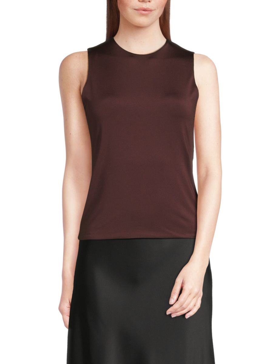 Топ из атласа Shell Vince, цвет Cherry Night
Топ из атласа Shell Vince, цвет Cherry Night