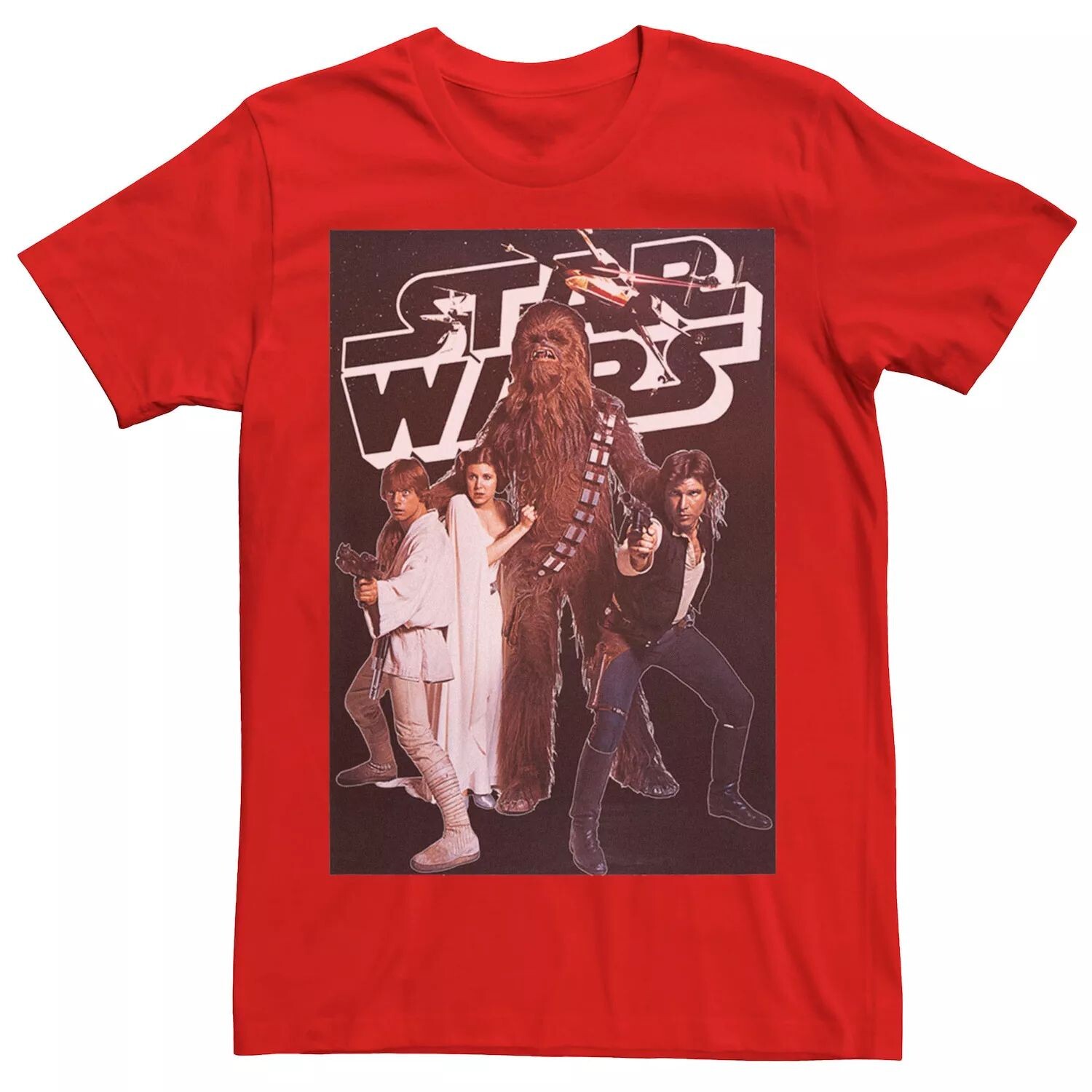Мужская винтажная футболка с плакатом для группы «Звездные войны» Star Wars, красный
Мужская винтажная футболка с плакатом для группы «Звездные войны» Star Wars, красный
