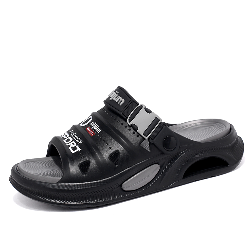 NANJIREN Пляжные сандалии унисекс черно-серые, цвет Black Gray
NANJIREN Пляжные сандалии унисекс черно-серые, цвет Black Gray