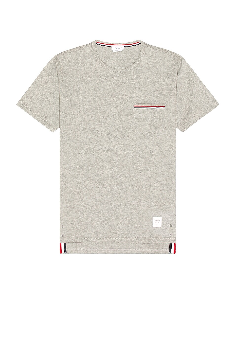 Футболка Thom Browne Jersey Cotton Short Sleeve Pocket, цвет Light Grey
Футболка Thom Browne Jersey Cotton Short Sleeve Pocket, цвет Light Grey