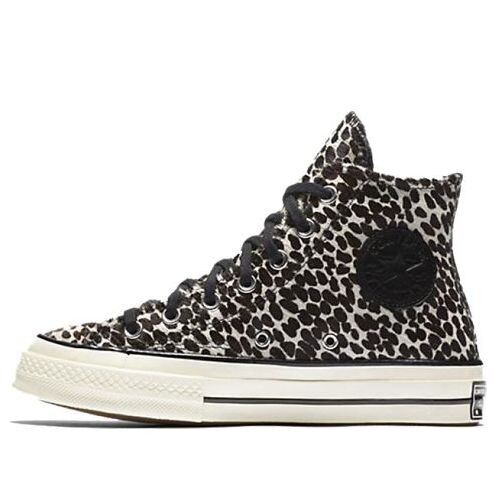 Кроссовки chuck taylor all star 70 hi 'leopard print' Converse, черный 
Кроссовки chuck taylor all star 70 hi 'leopard print' Converse, черный