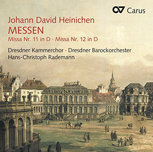 CD диск Heinichen / Dresden Chamber Choir / Rademann: Masses Nos. 11 & 12
CD диск Heinichen / Dresden Chamber Choir / Rademann: Masses Nos. 11 & 12