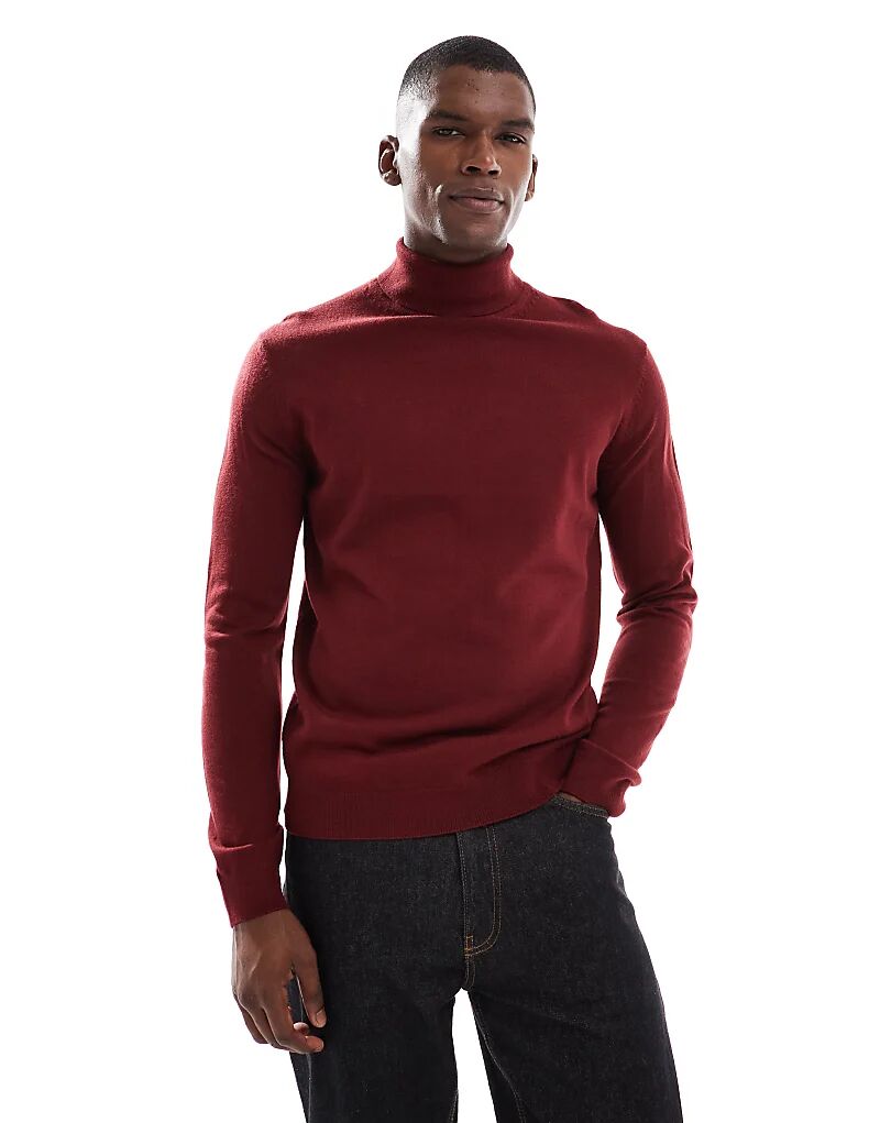 Водолазка New Look бордового цвета
Водолазка New Look бордового цвета