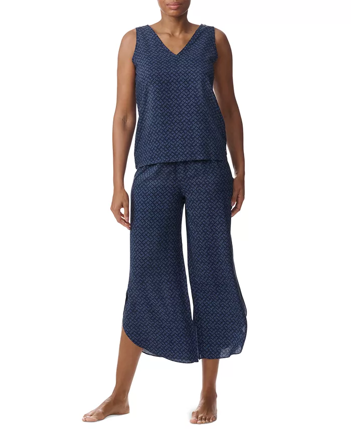 Женский укороченный пижамный комплект с принтом Tommy Hilfiger, синий
Женский укороченный пижамный комплект с принтом Tommy Hilfiger, синий