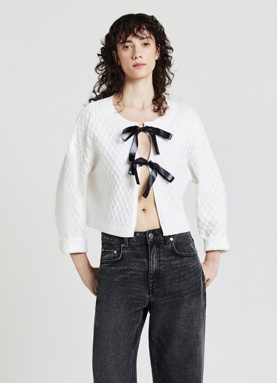 Кардиган Calliope CON FIOCCHI, Bianco Lana/White
Кардиган Calliope CON FIOCCHI, Bianco Lana/White