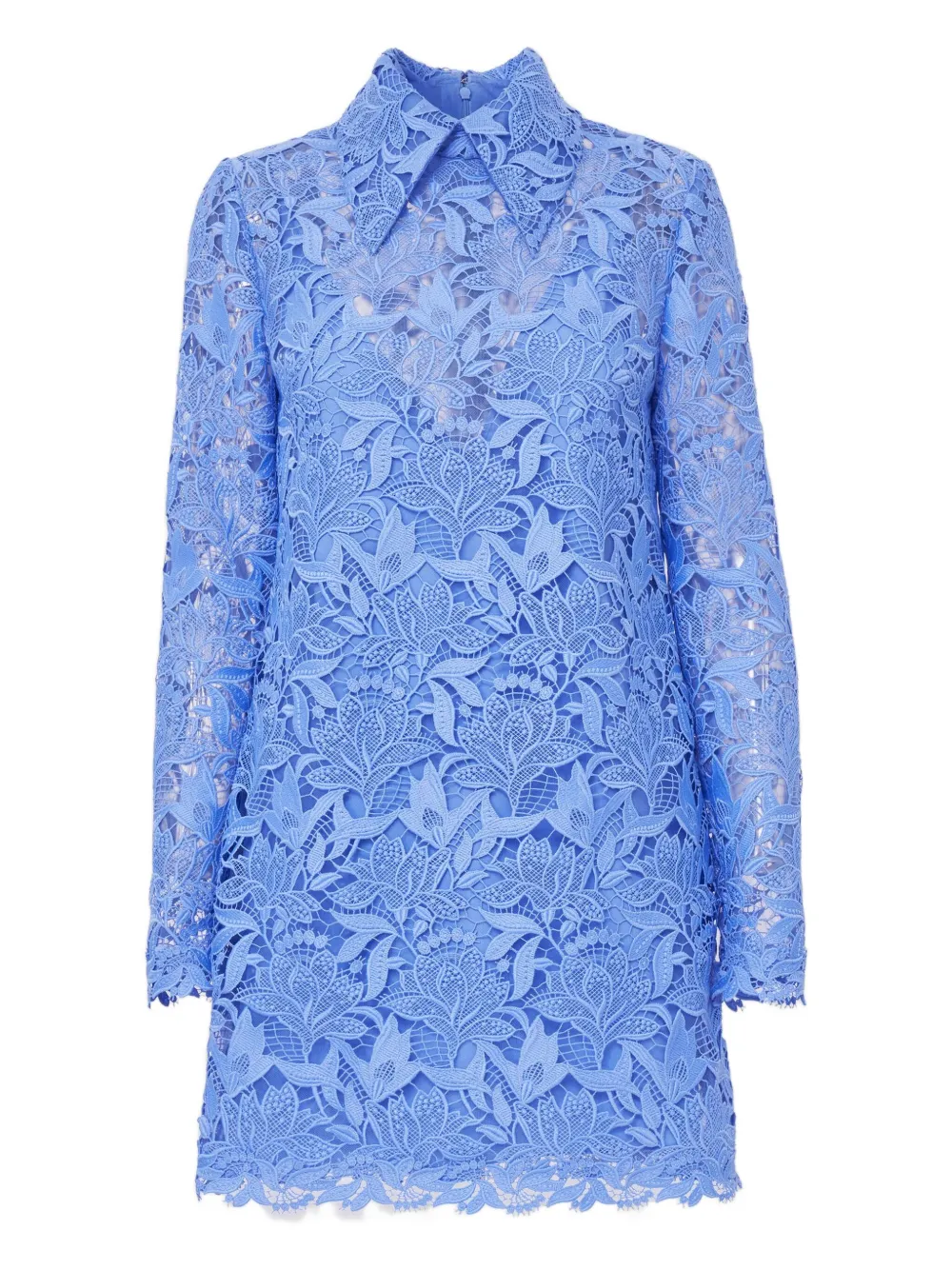 Платье мини с цветочным кружевом Carolina Herrera, синий
Платье мини с цветочным кружевом Carolina Herrera, синий