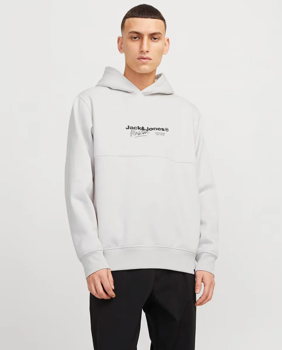 Мужская толстовка с длинными рукавами и логотипом спереди Jack & Jones, натуральный
Мужская толстовка с длинными рукавами и логотипом спереди Jack & Jones, натуральный