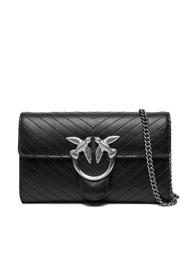 Вечерняя сумка PINKO Love One Wallet Light AI 25-26 PLTT 105344 A2JC, черный
Вечерняя сумка PINKO Love One Wallet Light AI 25-26 PLTT 105344 A2JC, черный