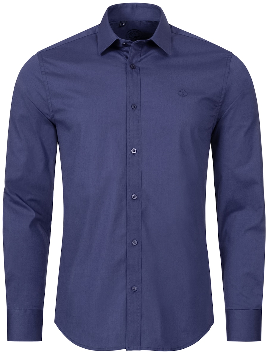 Рубашка Slim Fit на пуговицах Indumentum, темно-синий
Рубашка Slim Fit на пуговицах Indumentum, темно-синий