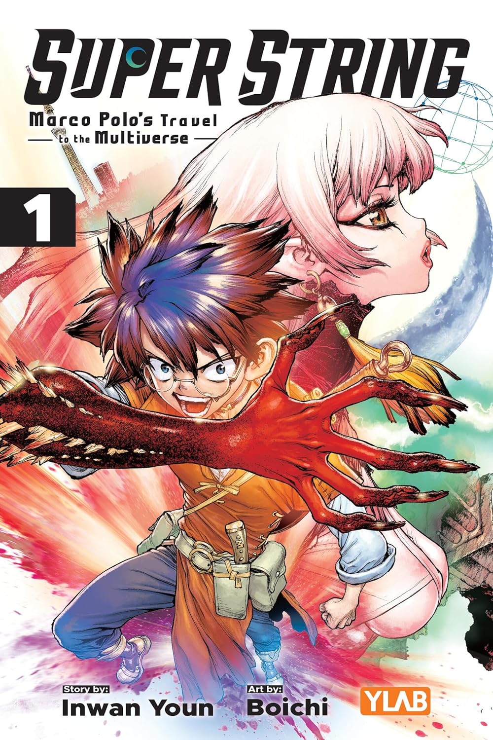 Super String: Marco Polo’s Travel to the Multiverse, Vol. 1 (Volume 1) (Yen Press)
Super String: Marco Polo’s Travel to the Multiverse, Vol. 1 (Volume 1) (Yen Press)