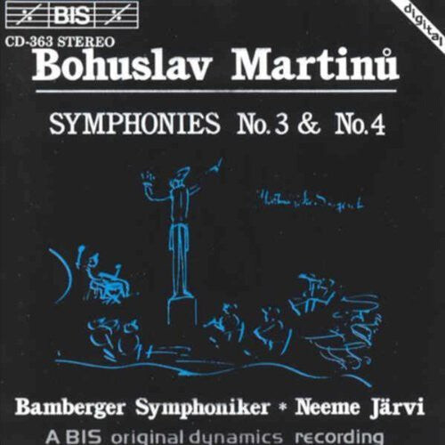 CD диск Martinu / Jarvi / Bamberg So: Symphonies 3 & 4
CD диск Martinu / Jarvi / Bamberg So: Symphonies 3 & 4