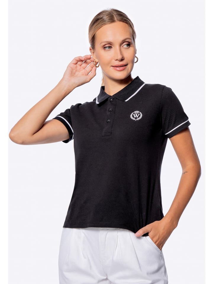 Рубашка поло черного цвета Wittchen
Рубашка поло черного цвета Wittchen