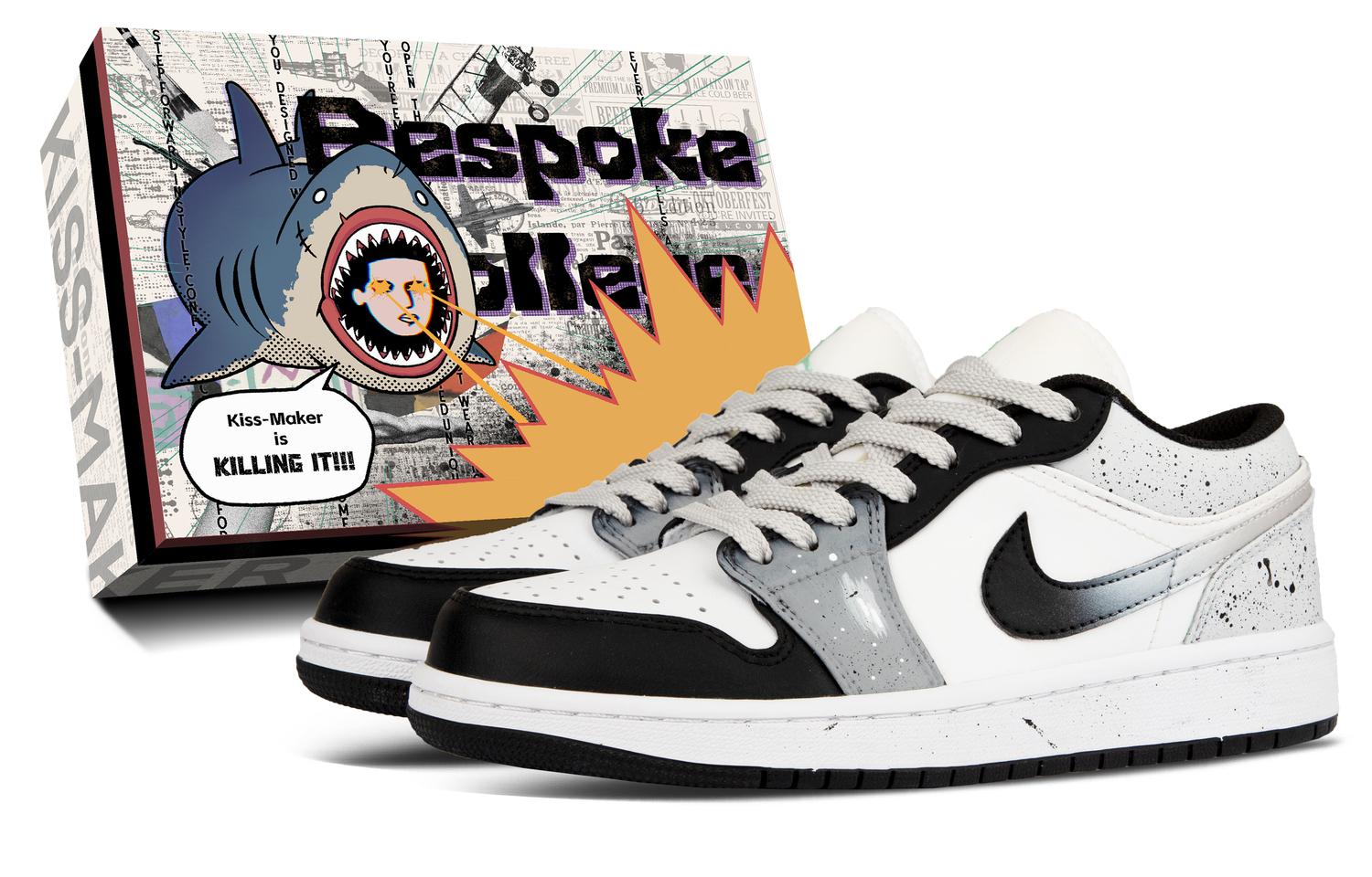 Jordan Кроссовки Air 1 с кожаной амортизацией, низкие, винтажные, баскетбольные, унисекс, серый
Jordan Кроссовки Air 1 с кожаной амортизацией, низкие, винтажные, баскетбольные, унисекс, серый