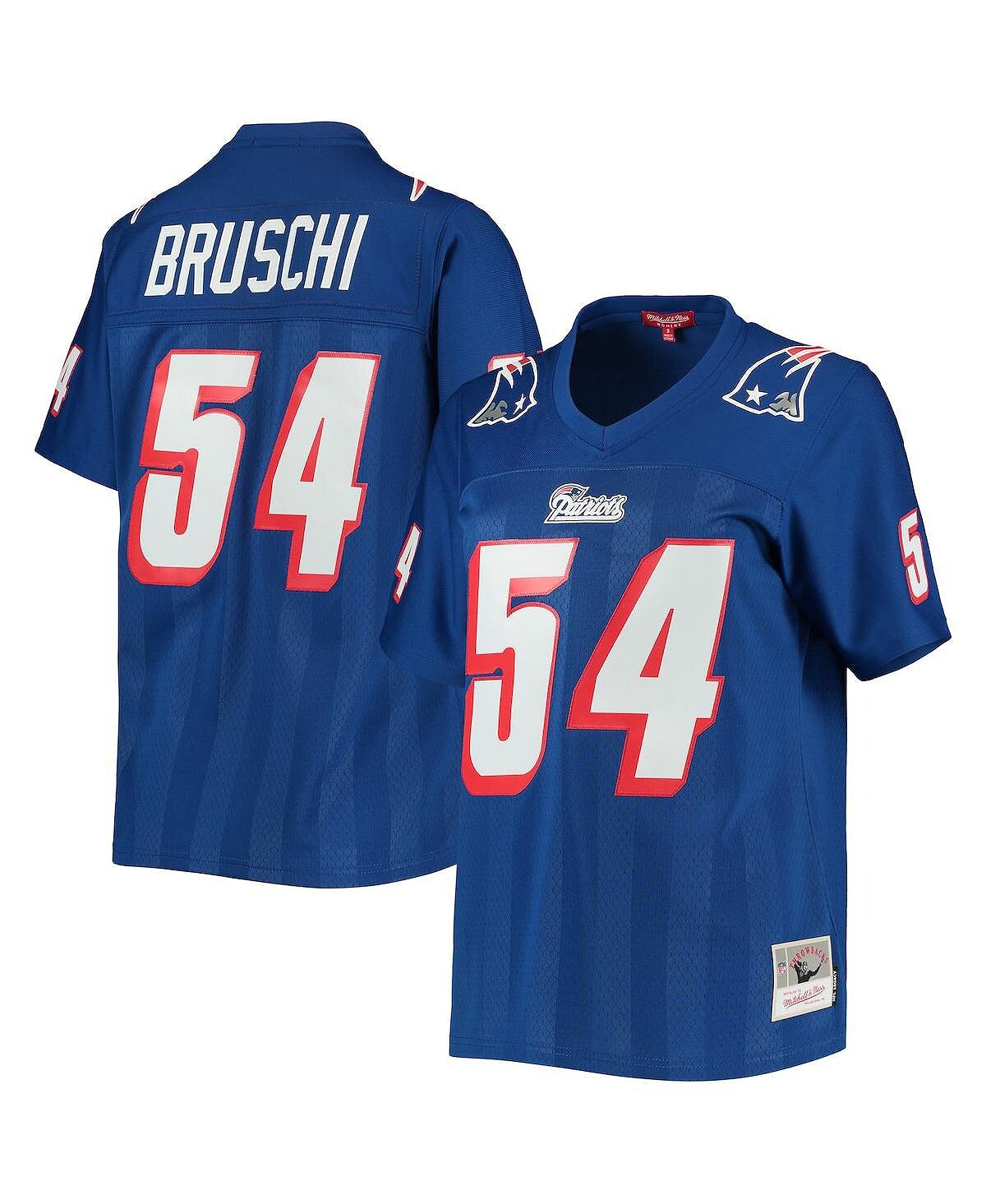 Женская футболка Tedy Bruschi Royal New England Patriots Legacy Replica Player Mitchell & Ness
Женская футболка Tedy Bruschi Royal New England Patriots Legacy Replica Player Mitchell & Ness