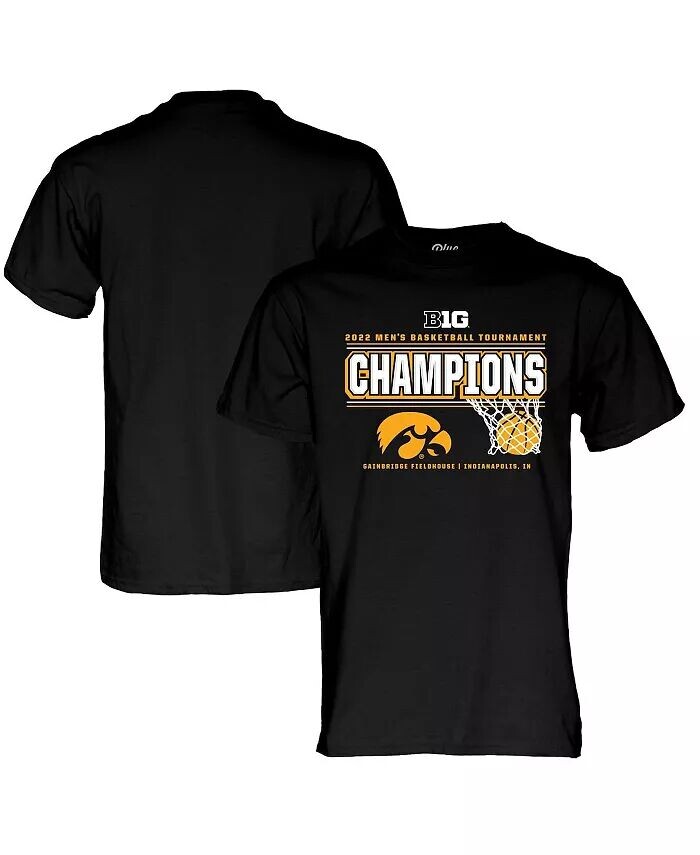 Мужская черная футболка Iowa Hawkeyes 2022 Big Ten Men Basketball Conference Tournament Champions Blue 84
Мужская черная футболка Iowa Hawkeyes 2022 Big Ten Men Basketball Conference Tournament Champions Blue 84