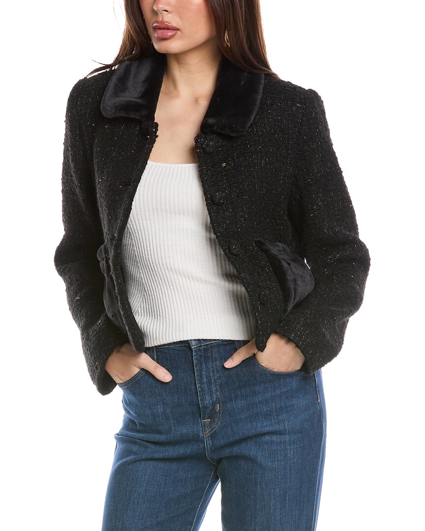 Flora Bea NYC Nadalia Пальто из шерстяной смеси, черный
Flora Bea NYC Nadalia Пальто из шерстяной смеси, черный