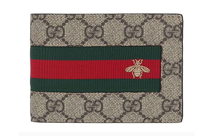 GUCCI Кожаный кошелек Canvas для мужчин Ebony/Brown/Beige
GUCCI Кожаный кошелек Canvas для мужчин Ebony/Brown/Beige