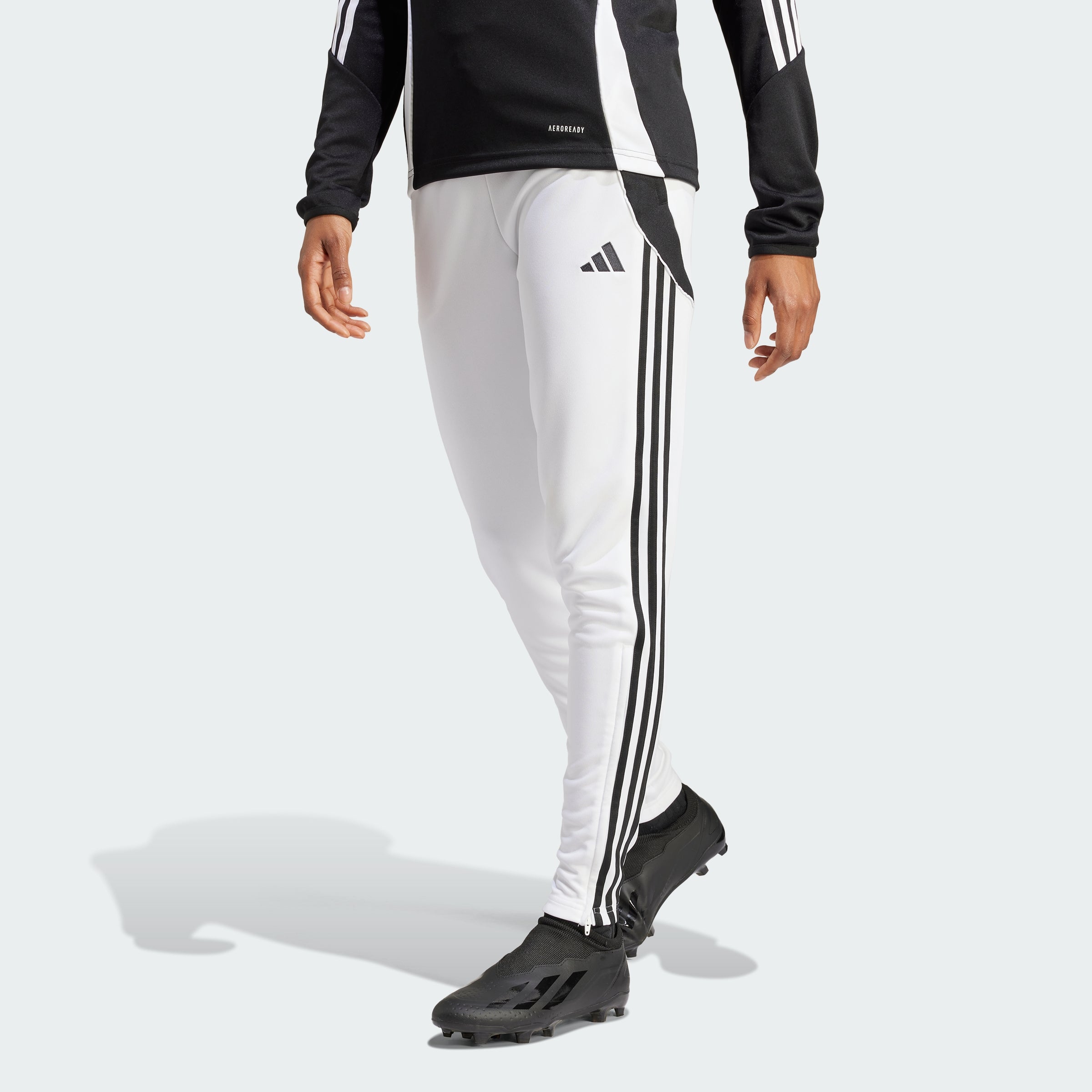 Женские тренировочные брюки Adidas Tiro 24, белый/черный 
Женские тренировочные брюки Adidas Tiro 24, белый/черный
