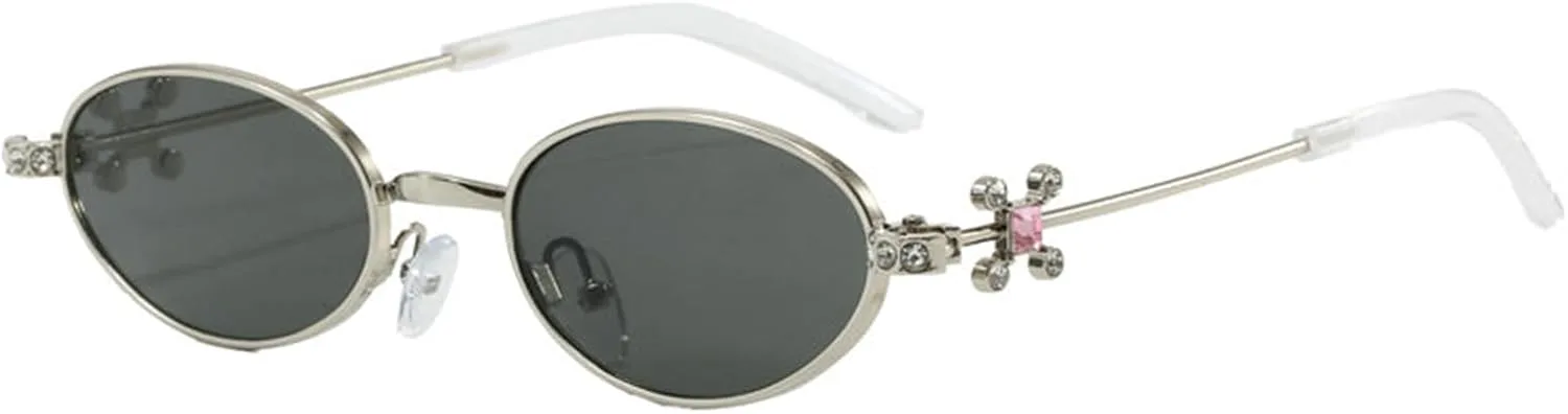 Солнцезащитные очки Willochra в маленькой оправе овальной формы для женщин, с кристаллами, модные бриллиантовые очки 2025 года, ретро-очки с блестками, C2
Солнцезащитные очки Willochra в маленькой оправе овальной формы для женщин, с кристаллами, модные бриллиантовые очки 2025 года, ретро-очки с блестками, C2