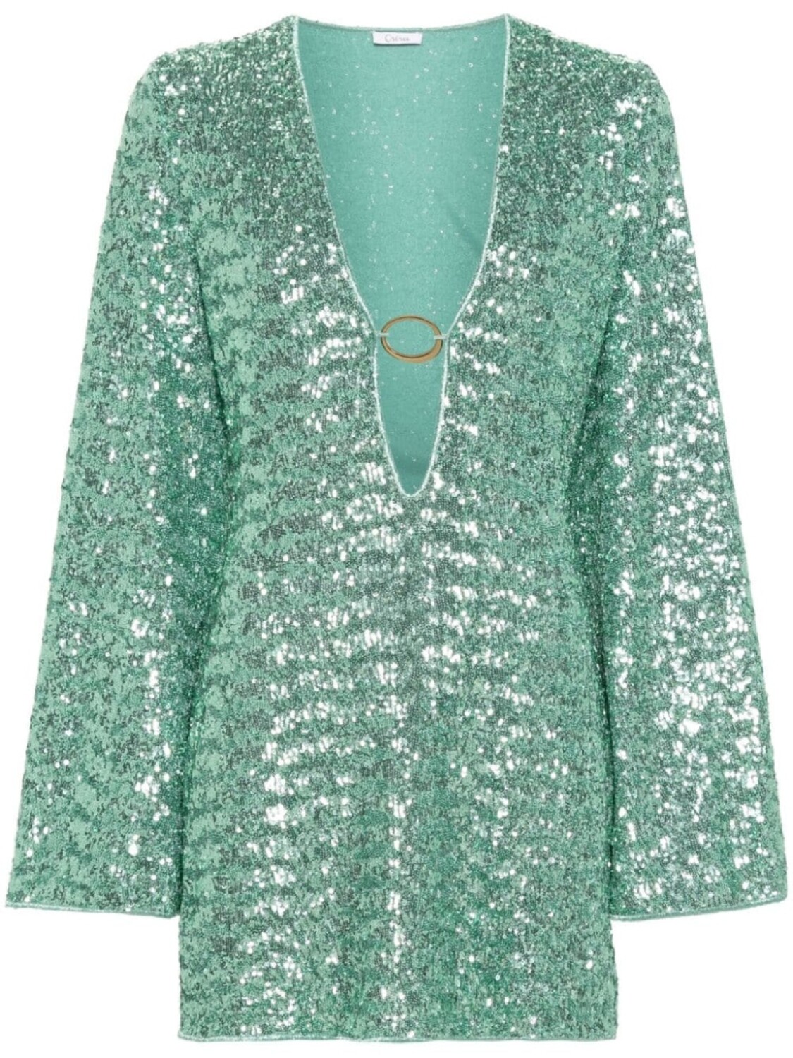 Oséree мини-платье с пайетками, зеленый
Oséree мини-платье с пайетками, зеленый