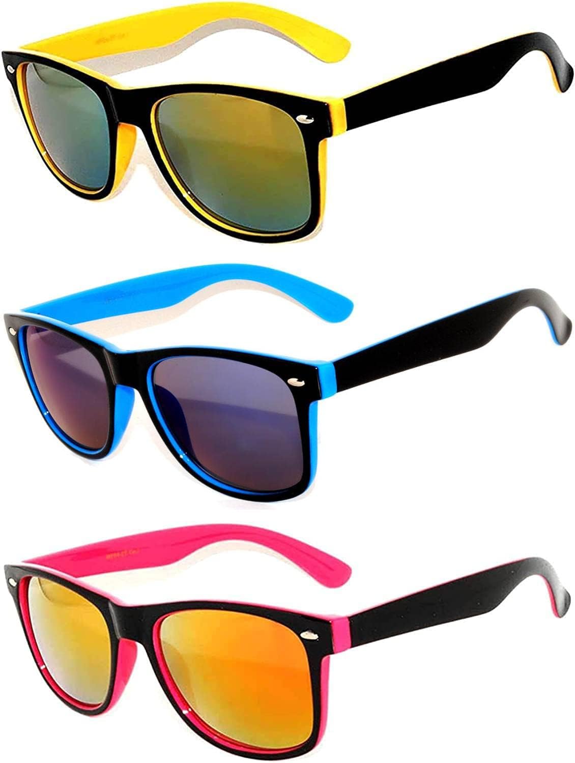 Винтажные двухцветные солнцезащитные очки OWL с дымчатыми и зеркальными линзами — квадратные, в стиле ретро, для женщин и мужчин, с защитой от УФ-излучения UV 400, 3 Pack Smoke Lens / Orange, Purple, White
Винтажные двухцветные солнцезащитные очки OWL с дымчатыми и зеркальными линзами — квадратные, в стиле ретро, для женщин и мужчин, с защитой от УФ-излучения UV 400, 3 Pack Smoke Lens / Orange, Purple, White