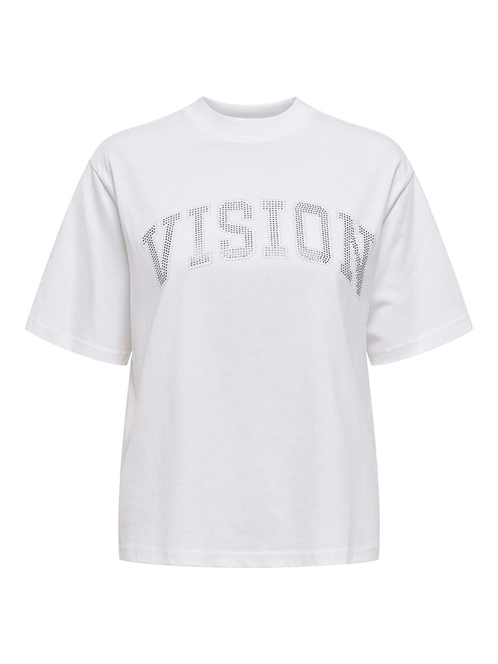 Футболка ONLY, белый 
Футболка ONLY, белый